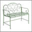 Banc de jardin extérieur - vert