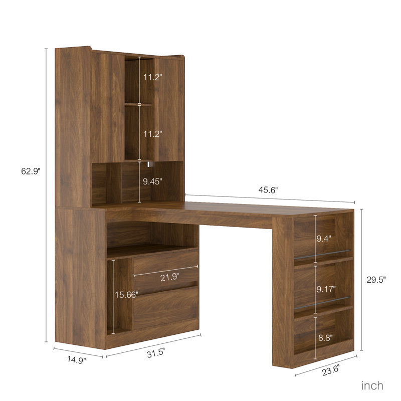 Bureau en L (sans la chaise)