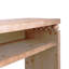 Console 59 po, table console moderne, table d'entrée étroite, table de canapé en bois, table de couloir avec rangement, table console, table d'entrée avec tablette ouverte, console Farmhouse