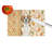 Brown and White Saint Bernard Heirloom Fall Glass Cutting Board