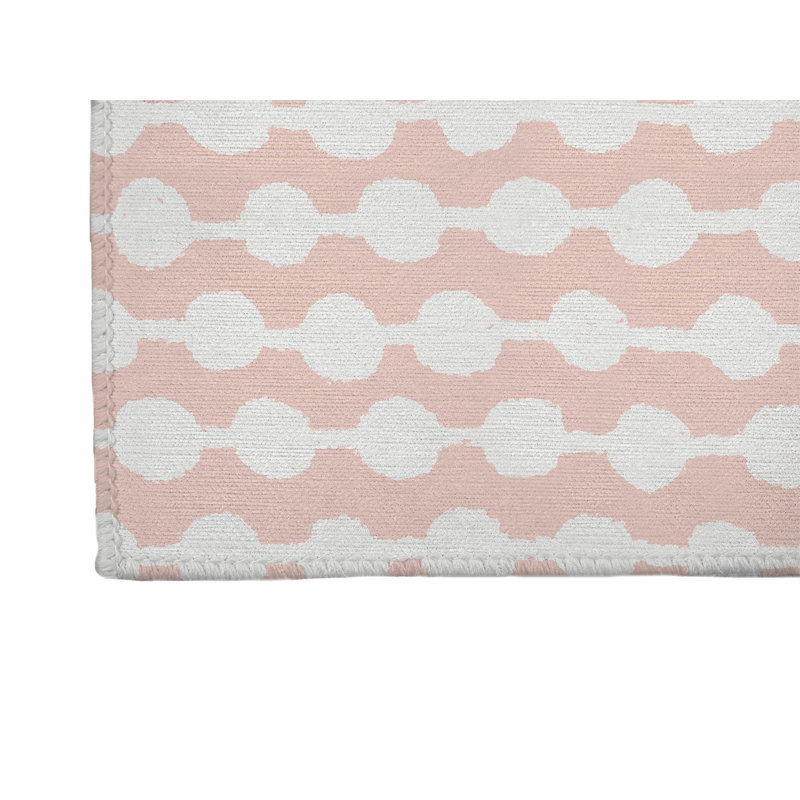Dot Tied Non-Slip Outdoor Rug, Runner 2'6" x 8'