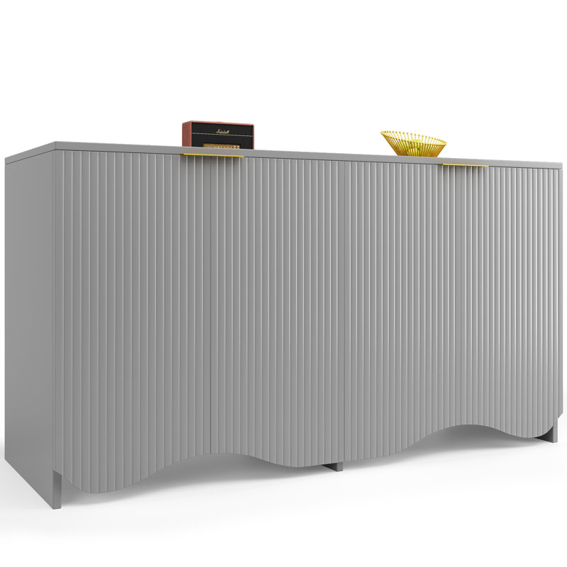 140 cm W Sideboard, Grey