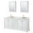 Deborah 80'' Double Bathroom Vanity with Marble Top-23113259-97811751