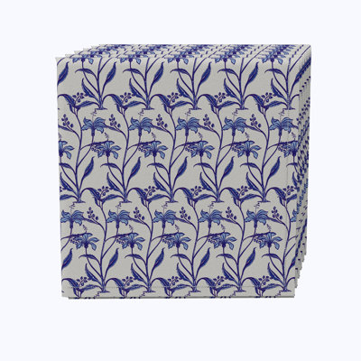 100% Cotton Floral Square Napkin