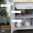 Kitchen Island Cart Rolling Trolley Cart With Drawer, Storage Cabinet & Towel Rack-150275980