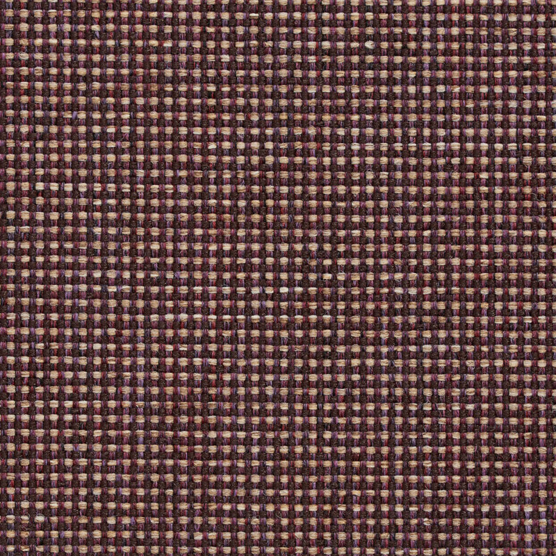 Tissu géométrique en tweed, Bourgogne 3