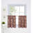 Flora Cotton Damask Tailored Cafe Curtain-14751182-14751179