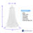 Lavish Home Mosquito Repelling Net for Beds, White