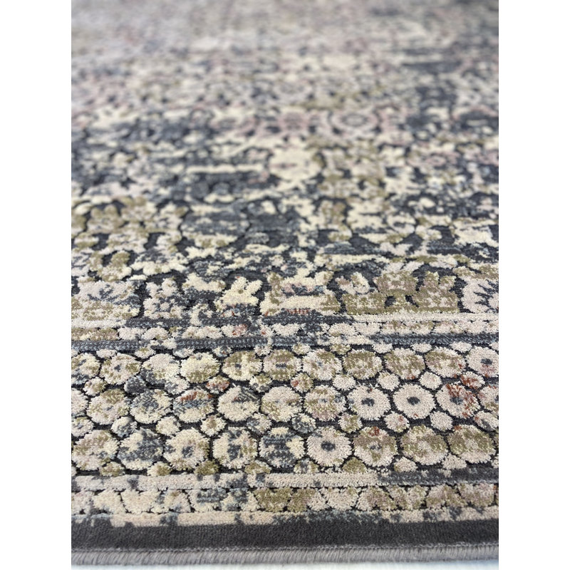 Christelle Oriental Viscose Area Rug, Rectangle 200 x 300cm