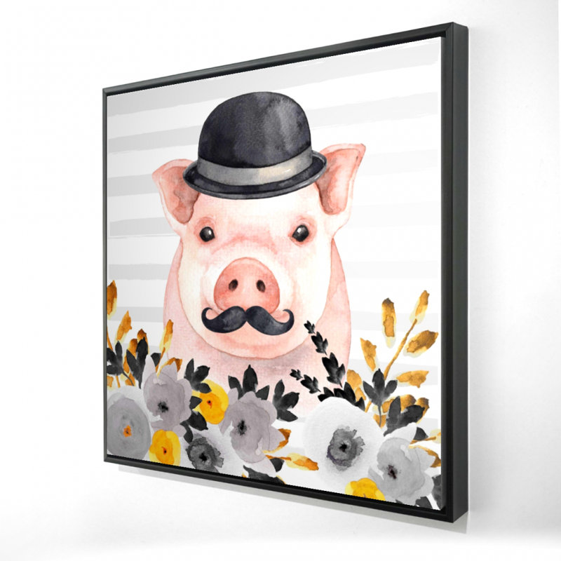 " Small Detective Pig "