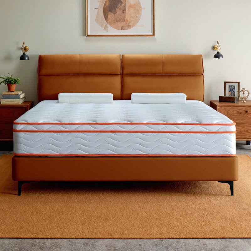 10 Inch Twin XL Hybrid Mattress in a Box - Memory Foam & Pocket Springs for Pressure Relief, Motion Isolation, CertiPUR-US Certified