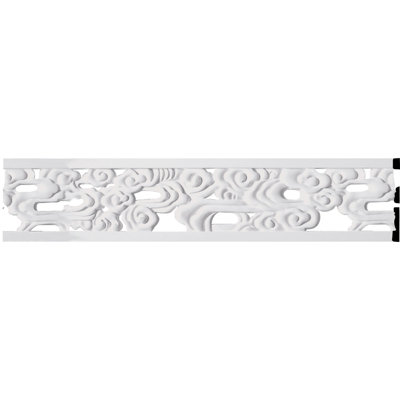Flower 7"H x 94 1/2"W x 5/8"D Panel Moulding