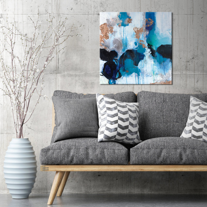 Mojo Risen by Julie Ahmad - Wrapped Canvas Print, 41cm H x 41cm W x 3.8cm D