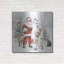 Art mural en métal «Woodland Santa 4» par Leslie Trimbach-106412939
