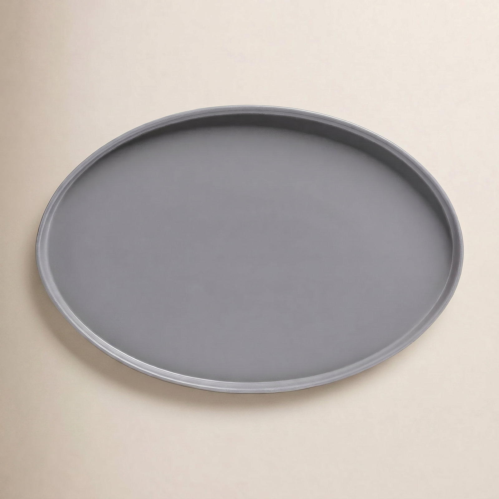 over&back Stackable Platter, Gray