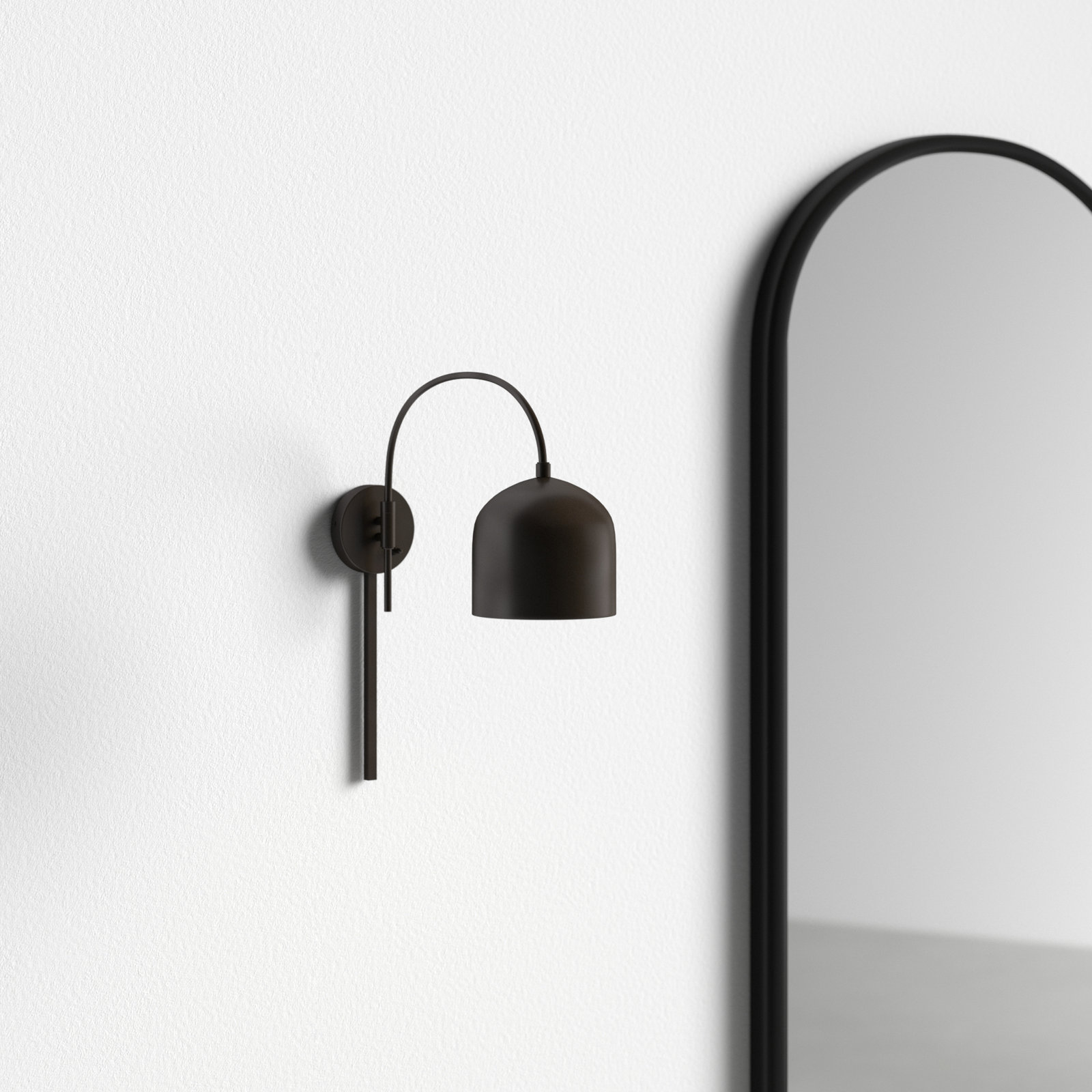 Rawlins Single Light Armed Sconce, Oil Rubbed Bronze
