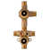 Oak Hill 2-Handle Thermostatic Rough Valve With 2-Way Diverter