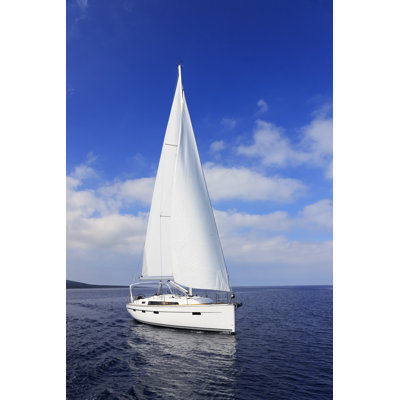 Beautiful Yacht Yacht - Photographie sur toile tendue