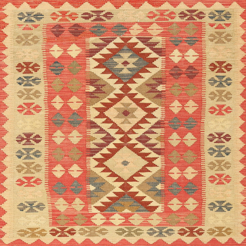 Southwestern Indoor Rug, Square 6'