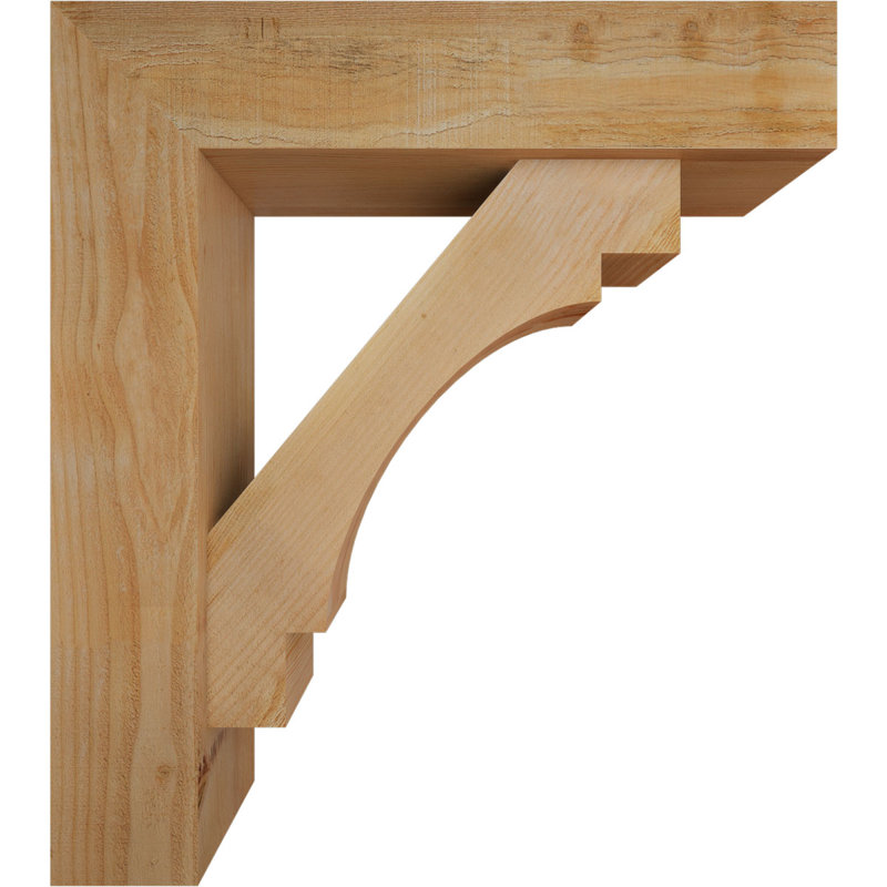 Support Merced Block avec support décalé, 36 x 32, Sapin Douglas de l 8 po (scié brut)
