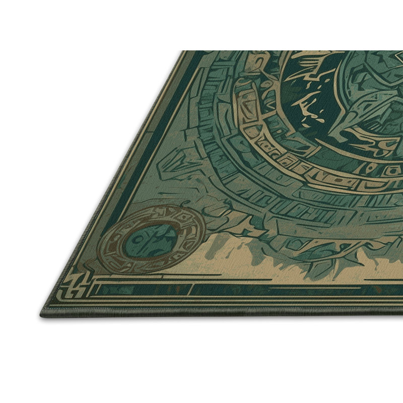 Triforce Trail Rug, Square 6'