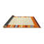 Tapis de zone orange/beige contemporaine Seliga-1599926457