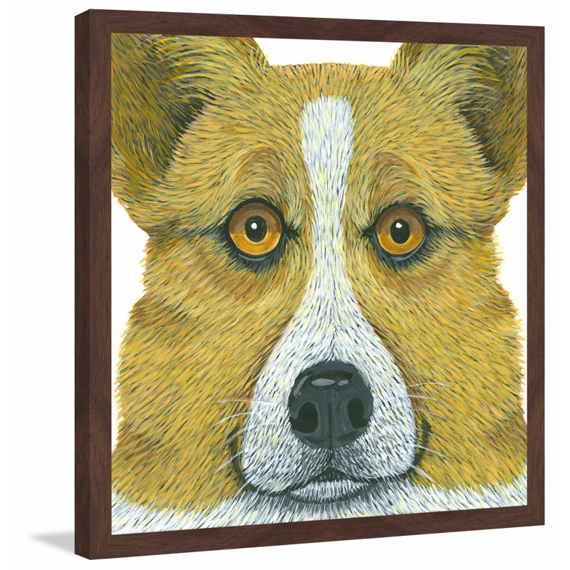 Brenda Booth - Single Picture Frame Painting, 41cm H x 41cm W x 3.81cm D