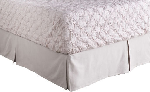 Anniston Tailored Bed Skirt, California King, Purple