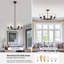 Lustre encastré 6 lumières Agnella-106956942