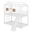 Lit superposé avec glissade en métal-1484377709