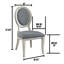 Ensemble de 2 chaises d'appoint Transition