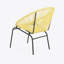 Chaise d'extérieur en osier, ensemble de 2-1959214456