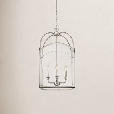 Laventall 4 - Light Dimmable Lantern Chandelier