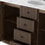 Malden Single Wide Vanity-Satin Espresso Oak