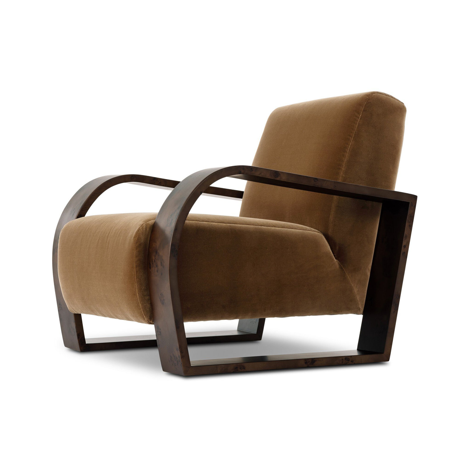 Montez Velvet Accent Chair