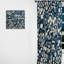 Rideau en velours bleu et blanc Sloane-912067122