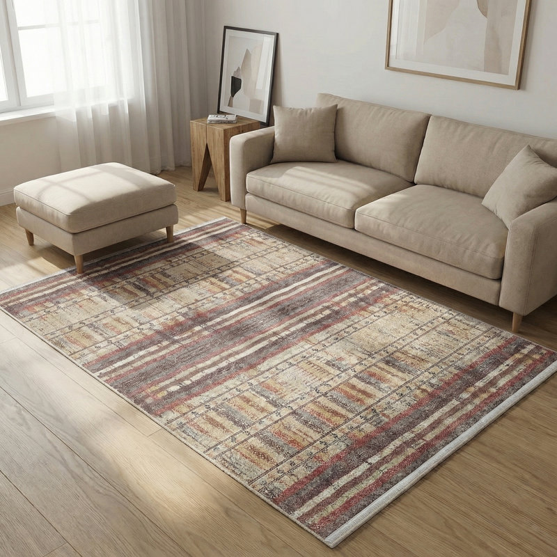 Tapis marocain Thambiah, Tapis de couloir 3 pi 4 po x 9 pi 11 po