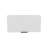 White 1-Shelf Pull-Up Wall Cabinet With Compact Design