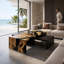 Rhesos Solid Wood Nesting Coffee Table