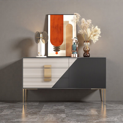 Armoire d'entrée de style italien de luxe