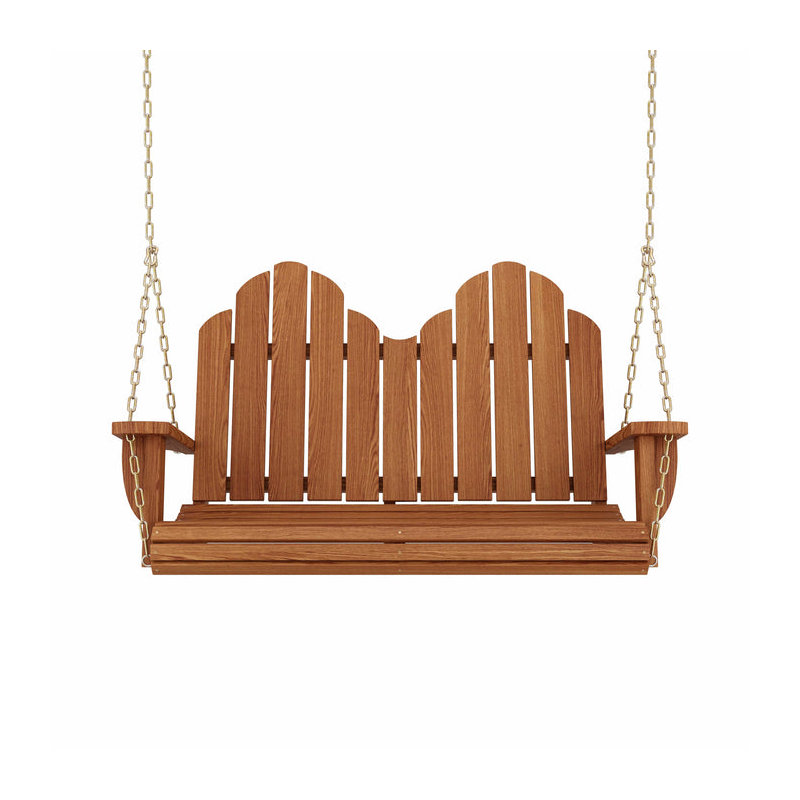  Adirondack Heavy Duty Porch Swing, Oak Stain