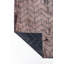Rapture Dark Brown Chevron Luxury Area Rug-68867267