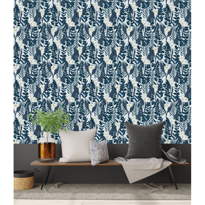 Floral Tile, 2.08' W x 10.42' L