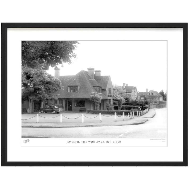 Smeeth, The Woolpack Inn C1960 by Francis Frith - Single Picture Frame Print, 28cm H x 36cm W x 2.3cm D