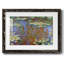 Nymphéas, 1906 - Impression encadrée rustique avec tableau mat-1166034470-1166034469