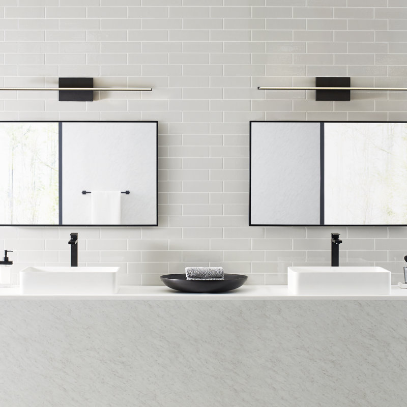 Span 36 Bath, Satin Nickel, 3000
