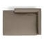 Canapé-lit opulent orthopédique pour chien - brun sable-109470590