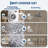Farmhouse Scalloped Rug Washable Rug with Non Slip TRP Backing, Low Pile Non Shedding Rustic Carpet, Soft Thin Foldable Printed Mat for Living Room Bedroom-660204445-660204444