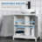 Versatile Under Sink Cabinet for Bathroom with Stylish Design and Ample Storage-857949283