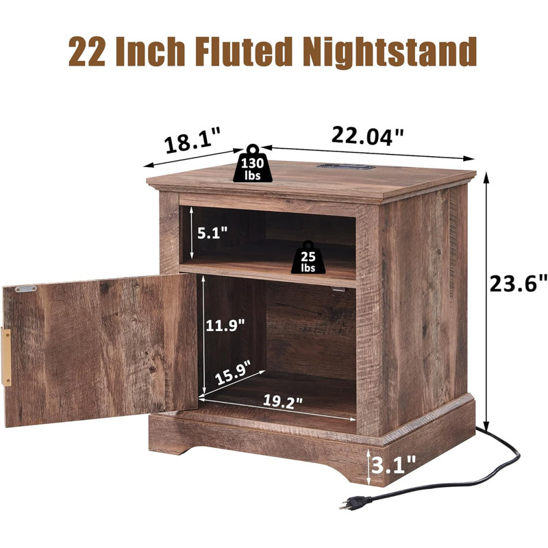 End Table, Brown